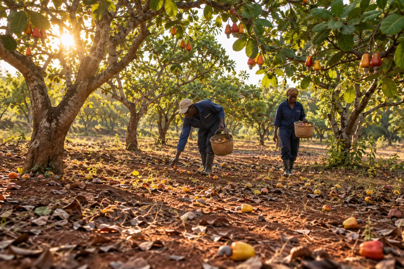 Cashew sourcing begins at the origin.